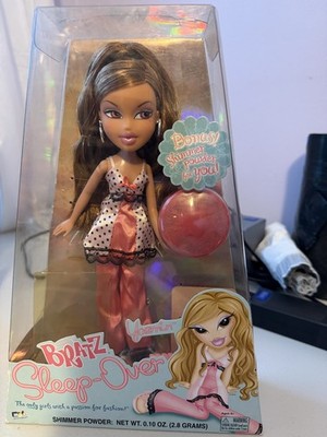 Bratz Sleep-Over Yasmin 2007 2nd Edition NRFB NIB Vintage MGA Doll Shimmer
