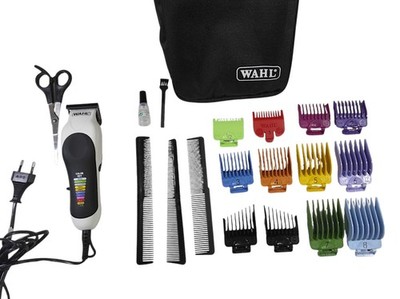 Wahl Color Pro Plus Haarschneidemaschine inkl viel Zubehör +Aufbewahrungstasche 