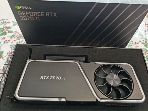 Nvidia RTX 3070 Ti Founders Edition 8GB | Thermal Upgrade | Boxed | 2Y Warranty