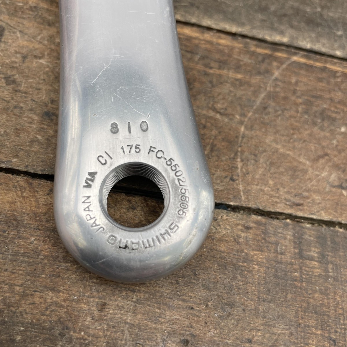 Vintage Shimano 105 Hollowtech Left Crank Arm 175mm FC-5502/5505
