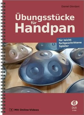 Übungsstücke für Handpan | Daniel Giordani | Buch | Spiralbindung | 56 S. | 2024