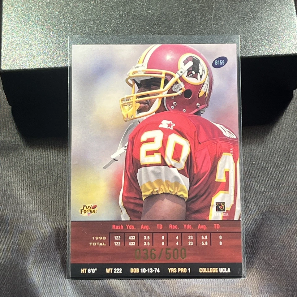 1999 Playoff Prestige SSD Repeat Performers Spectrum Green /500 Skip Hicks #B159 - Image 2 of 4