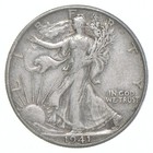 1941-D XF Walking Liberty Half Dollar 90% Silver *0917 — photo 1