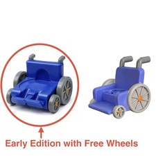 Peppa Pig Wheelchairs: 1 Early Free Wheels & 1 New Static Version | Rare GC