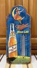 Miller High Life Beer Thermometer Sign Witch Milwaukee Vintage Style Wall Decor