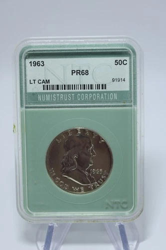 NTC 1963 Proof 68 50C Half Dollar