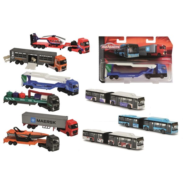 Majorette Transporter Fahrzeug | Spielzeug Trucks Mit Freilauf | Spielfahrzeuge-image