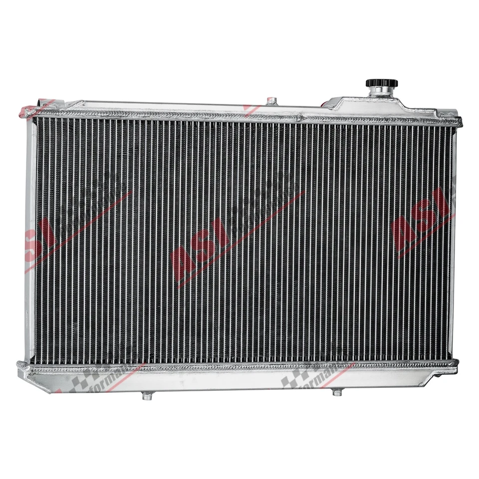 4 Row Radiator fit 1998-2005 Toyota Aristo 2JZ-GTE JZS161 LEXUS GS300 GS400-MT Foto 4 de 4