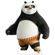 PO "Kung Fu Panda 4" Lifesize CARDBOARD CUTOUT Standup Standee Poster Jack Black