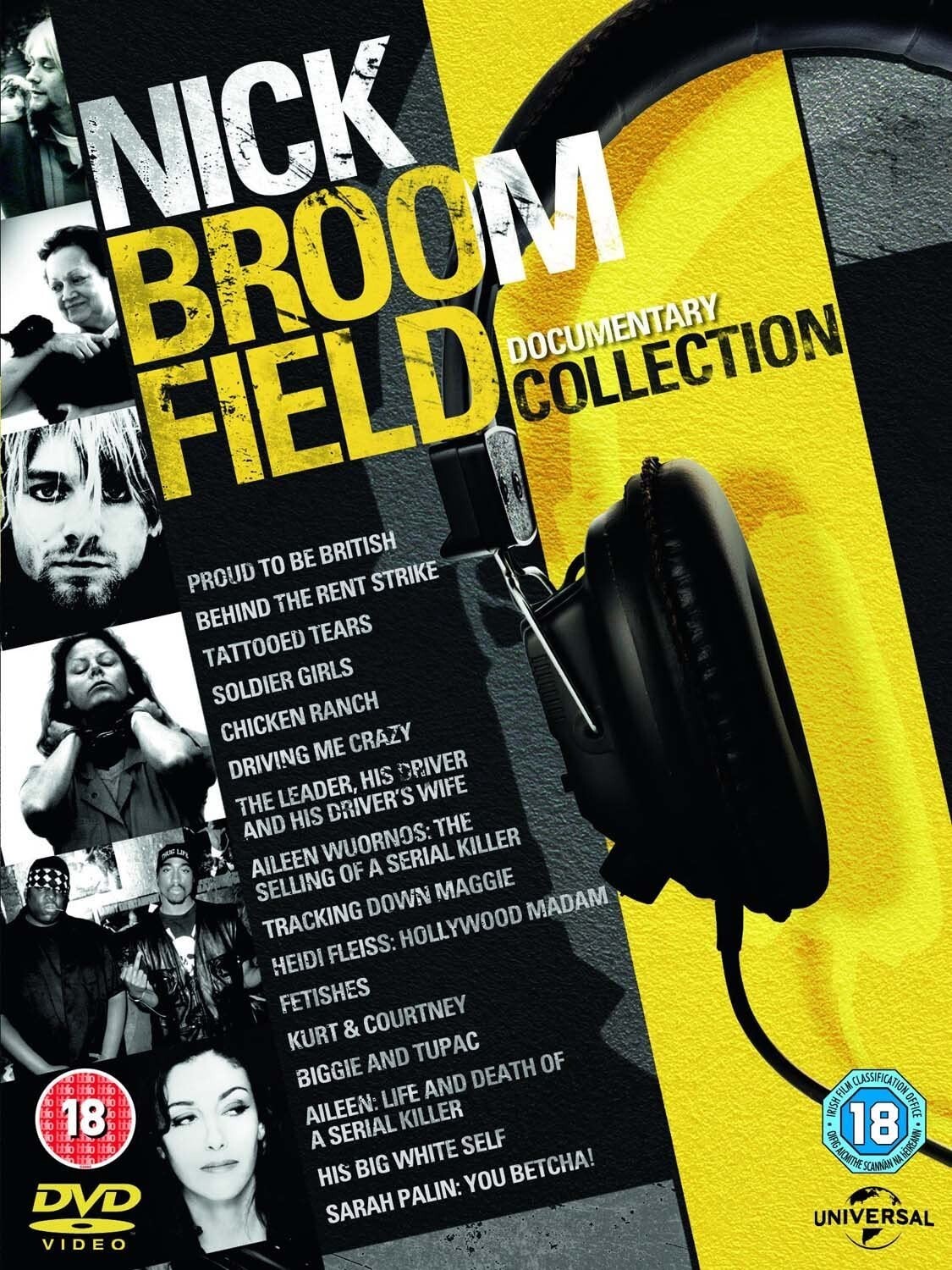 Nick Broomfield Documentary Collection 12 DVD BOX SET oop