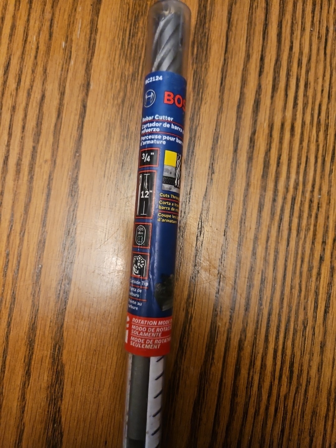 BOSCH RC2124 Rebar Cutter 3/4”x12” Carbide Tip