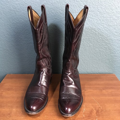 Lonestar Calf Skin Cowboy Boots T5244R4 