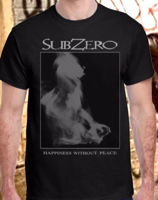 SUBZERO_LARGE_T-SHIRT_HAPPINESS WITHOUT PEACE_NYHC_NEW YORK HARDCORE_PUNK_GOTH