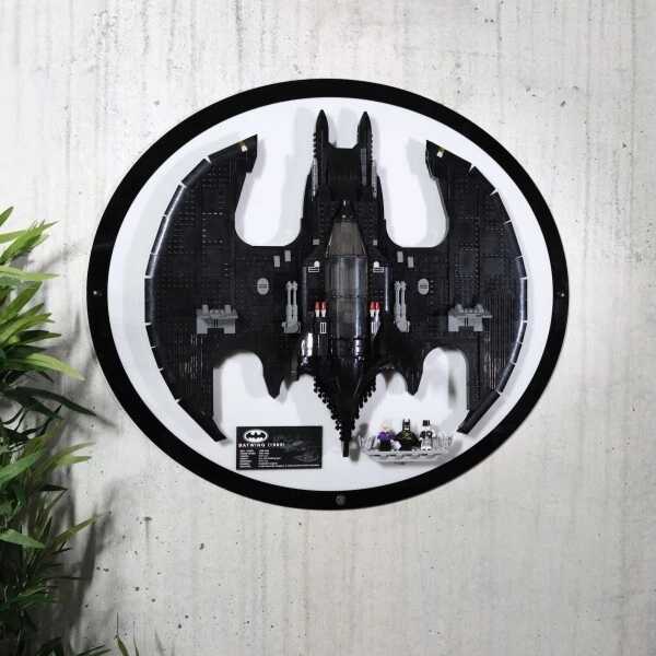 FIGUWORLD BatwingHolder die Halterung für dein LEGO® Batwing Modell Set 76161 Weiß