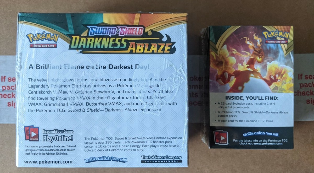 darkness ablaze booster box cards Case| 6x Darkness Ablaze Booster Boxes | Factory Sealed Charizard VMAX Pokemon Darkness Ablaze Booster Box