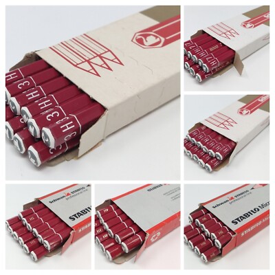 VINTAGE Schwan Stabilo Pencils: MICRO 8000 12 Count Boxes UNUSED