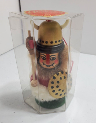 Vintage Man W/Axe Steinbach Christmas Ornament