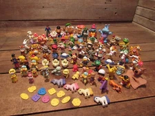 Vintage 1980's LARGE Lot Hasbro Coleco Fisher Price And Other Figures!