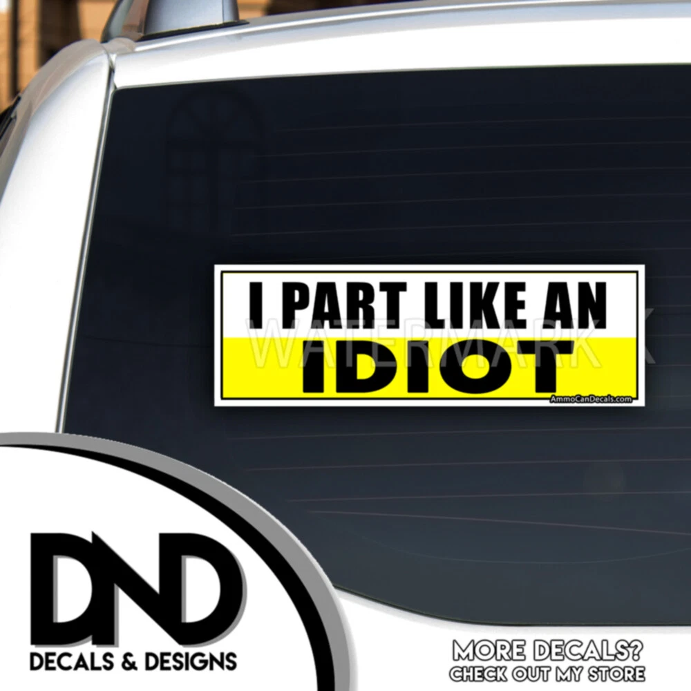 Magnetic bumper sale stickers