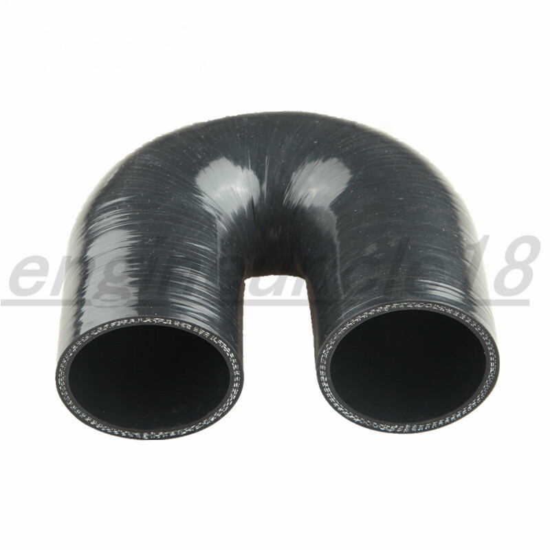 Raccord Droit En Silicone Pour Turbo - Diamètre Intérieur 60mm, Extérieur 70mm, Longueur 76mm - Noir