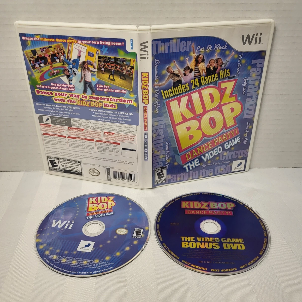 Kidz bop dance party the hot sale video game
