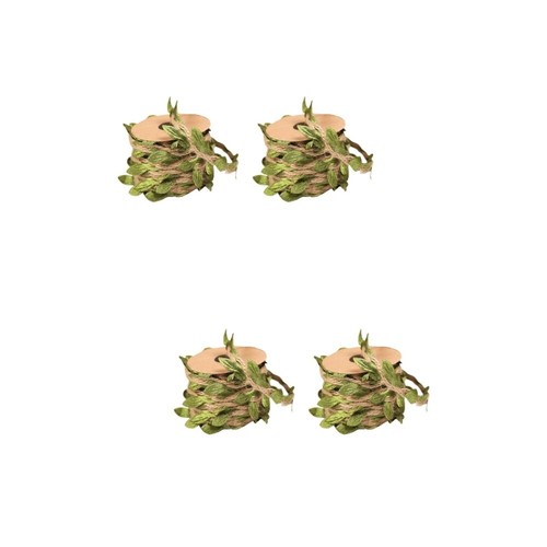 Set of 2 Cat Tree with Leaves Column Rope Simulation Decor DIY Grab eBay