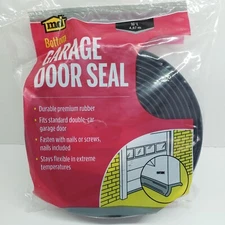 M-D Building Products Bottom Garage Door Seal 16' BLACK #03749