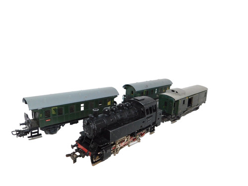 Märklin 3032 BR 81 und Donnerbüchsen analog geprüft passt zu Faller H0 | Zustand: Gebraucht