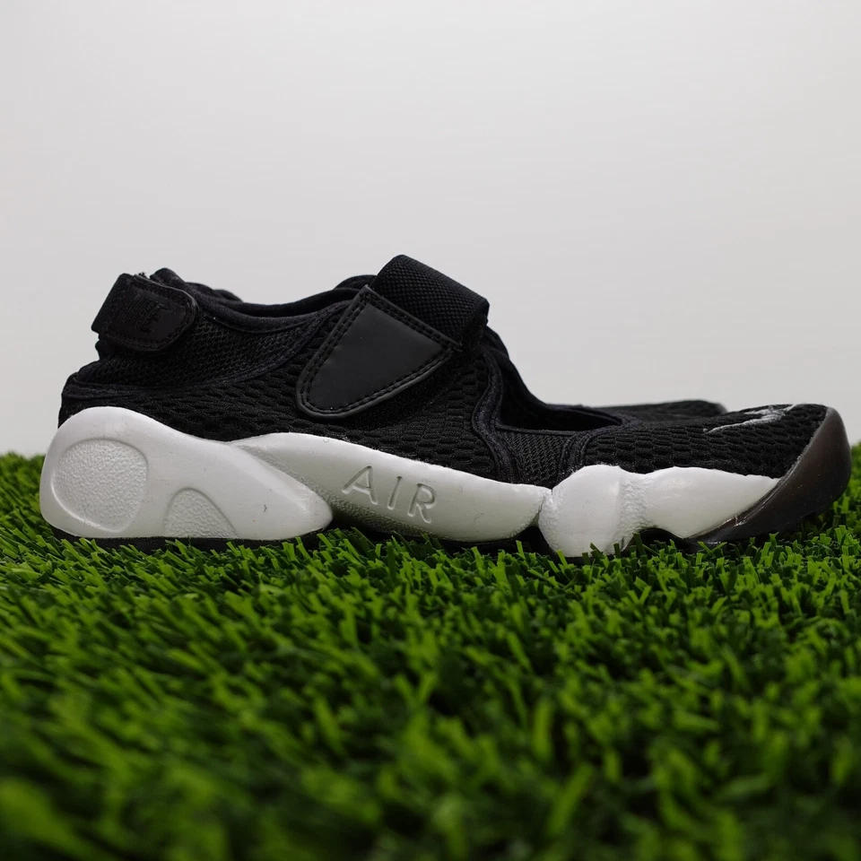 Zapatos para mujer Nike Air Rift Breathe Aqua 848386-001 negros/grises fríos talla 6 Foto 2 de 4