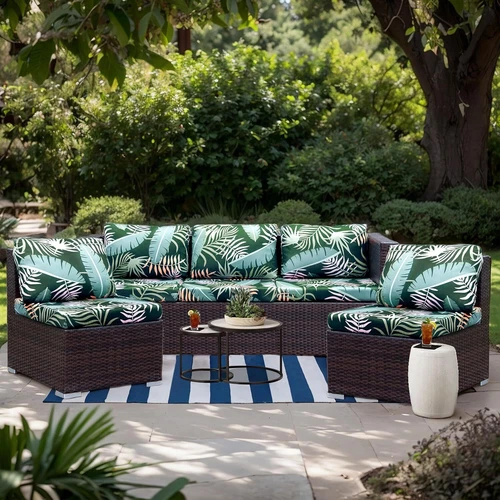 2/4/6/8 Stück Outdoor Kissen Schonbezüge Terrasse Möbel Schutz Sofa Stuhl Abdeckung - Bild 10 von 59