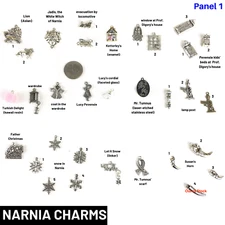 NARNIA Charms *UPICK* Lion Witch Wardrobe C.S. Lewis Chronicles Jewelry Fantasy