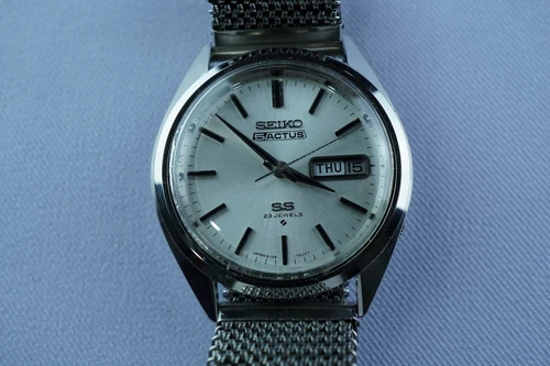 SEIKO  5  ACTUS  SS  6106-7480  23  JEWELS  AUTOMATIC  JAPAN  WATCH