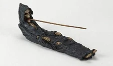Fantasy Gifts Black Grim Reaper Incense Burner Holder