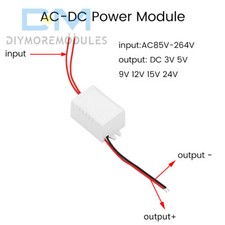 3W Switching Power Supply Module AC100-264V to DC3.3V 5V 12V 24V Single Output