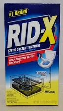 RID-X Septic System Treatment Powder, 9.8 oz, New in Box