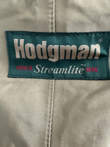 Hodgman Streamlite Chest Waders/bibs Size Medium Nylon Tan - Picture 2 of 12