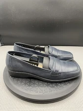 True Spirit by EASY SPIRIT Ballet Flats Womens  7.5 Blue Navy Mary Jane Loafers