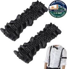 2 ligas de brazo estilo a os 20 para hombre antideslizantes para camisa disfraz.