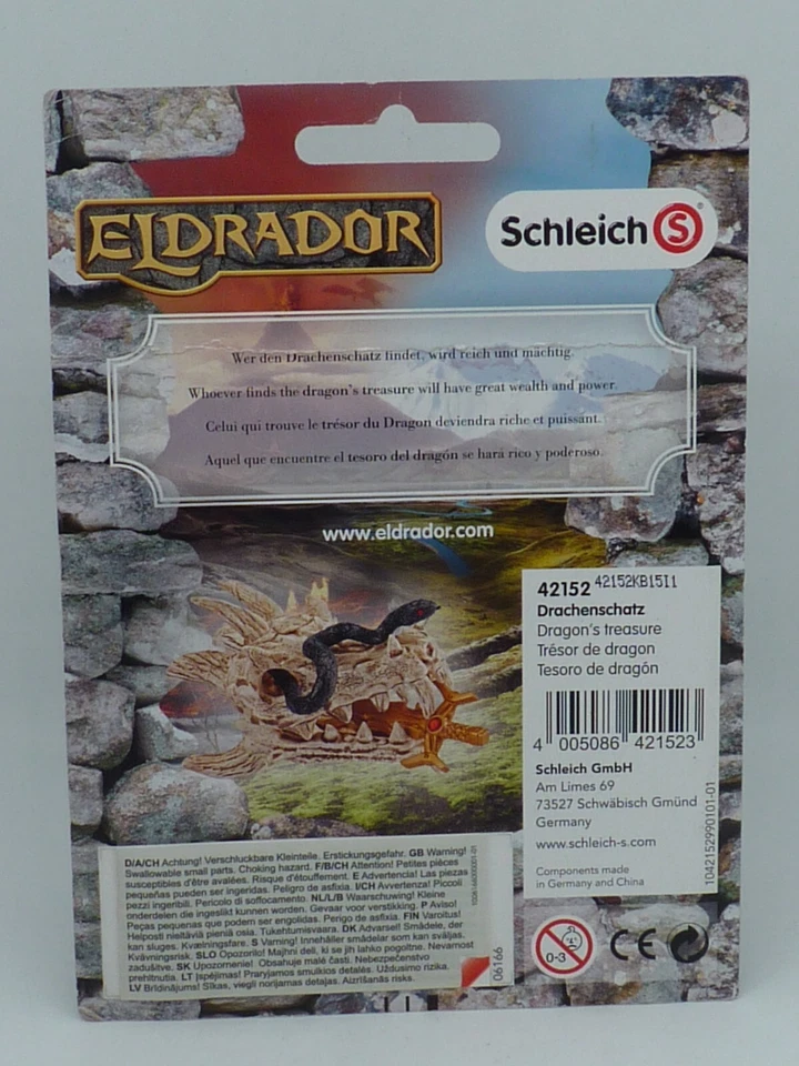 FIGURINE ANCIENNE SCHLEICH PVC MONDE FANTASTIQUE LES SECRETS DU DRAGON - Photo 4/4