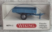 Wiking H0 Nr. 0879 442 EinachsanhäNger (Allgaier) / 1:87 / Neu
