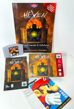 Hexen-Nintendo 64, 1996 Game, Official Prima Strategy Guide, Instruction Booklet