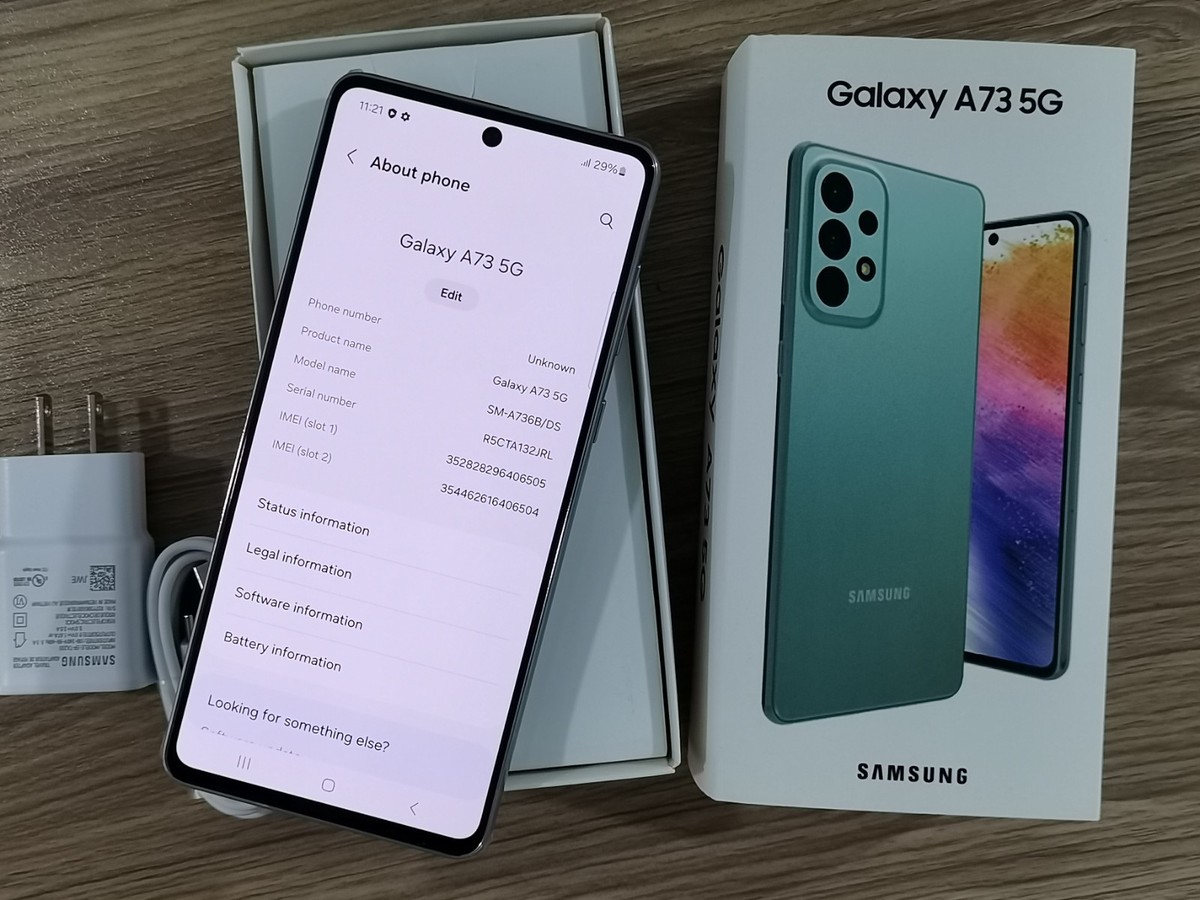 Samsung Galaxy A73 5G - 128 GB /256GB - Dual-SIM (Unlocked) 108MP
