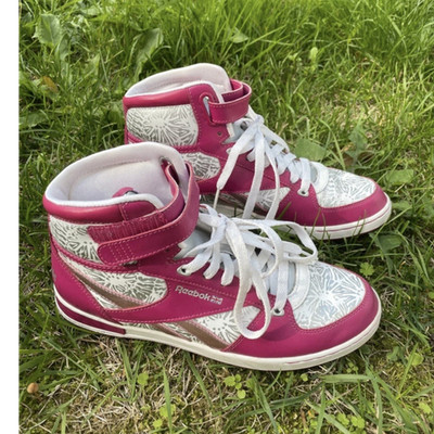 Reebok Classic Damen High Top Sneaker Pink/Weiß EU 39 Schnürung