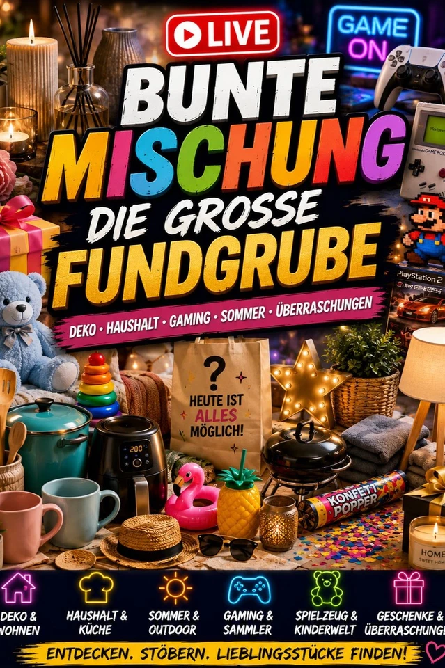 ✨Bunte Mischung – Die große Fundgrube🛍️Deko • Haushalt • Sommer • Stöbern