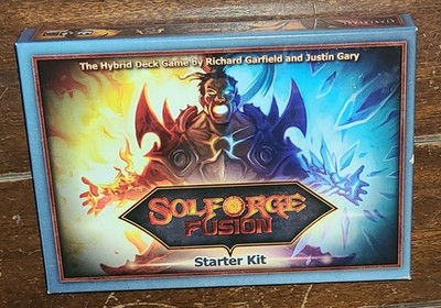 SOLFORGE FUSION Starter Kit *OPEN BOX* Card Game (2+ Players, 2022, Stoneblade)