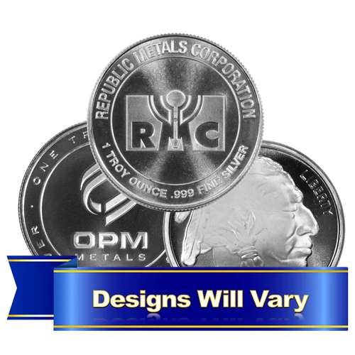 1 Troy oz Silver Round .999 Fine Secondary Market