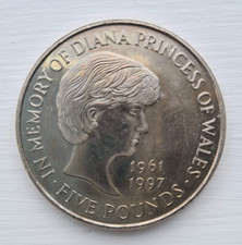 1999 Diana Princess of Wales Memorial Commemorative &pound;5 Coin - Uncirculated