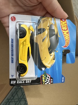Hot Wheels 2020 Koenigsegg Jesko Race Day 5/10 2025 125/250 Modellauto Spielzeug