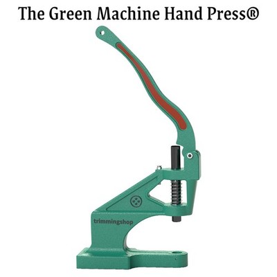 Die grüne Maschine Handpresse  zum Fixieren von Druckknöpfen Ösen Nieten Lederhandwerk