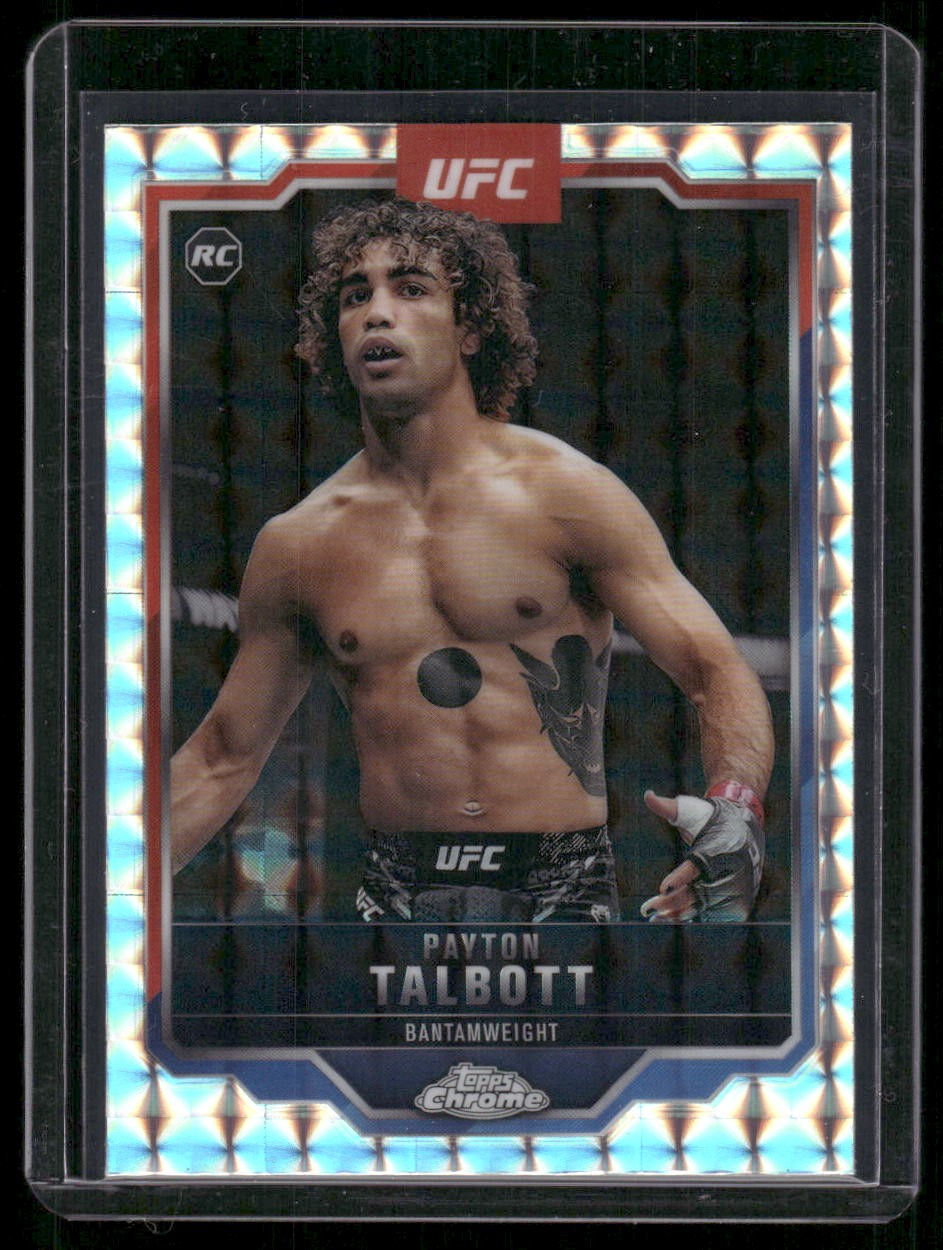 2025 Topps Chrome UFC #141 Payton Talbott Geometric